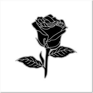 Black Rose Posters and Art